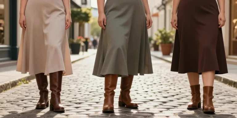 bottes avec jupe longue