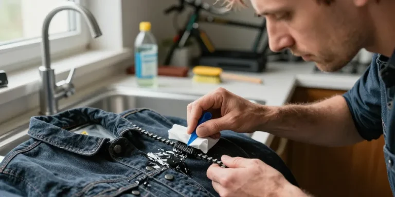 comment enlever graisse de velo sur vetement