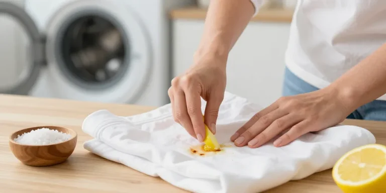 comment enlever des taches de rouille sur un tissu