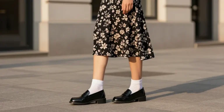mocassin avec robe