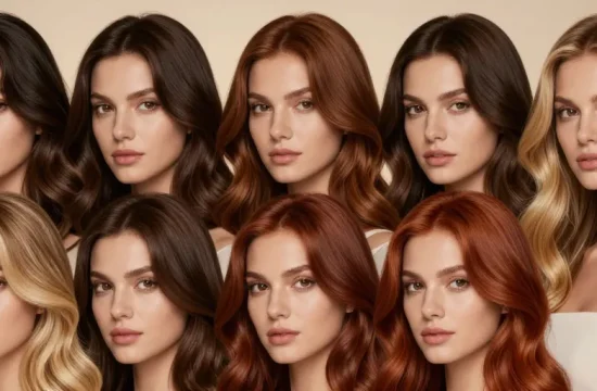 couleur de cheveux pour peau mate yeux marron