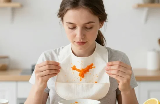 enlever des taches de carottes