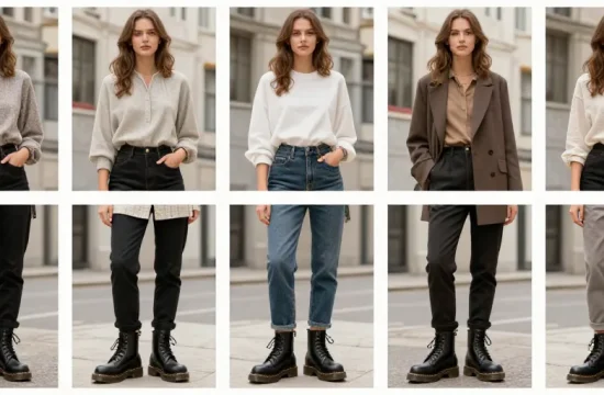 look avec doc martens femme